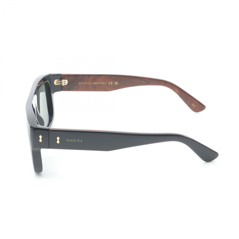 GUCCI 太陽眼鏡 GG1461S-001 塑膠黑褐色 全新男式-2