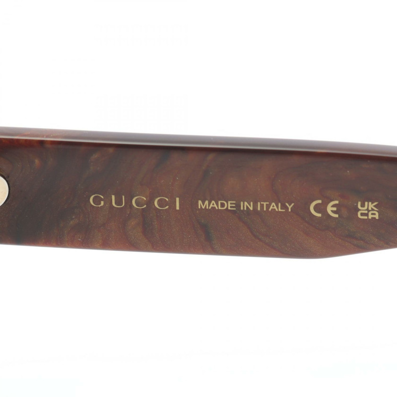 GUCCI 太陽眼鏡 GG1461S-001 塑膠黑褐色 全新男式-3