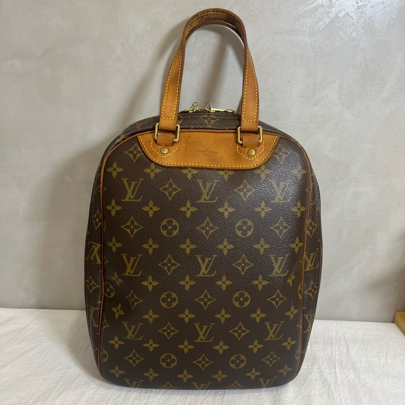 Louis Vuitton 金扣手提袋 鞋袋-3