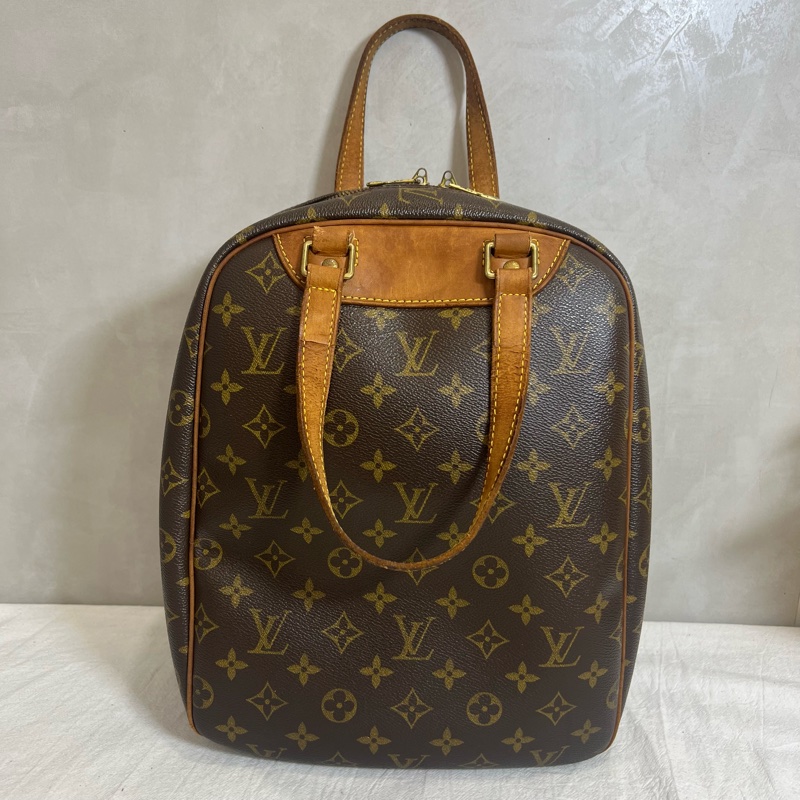 Louis Vuitton 金扣手提袋 鞋袋-4