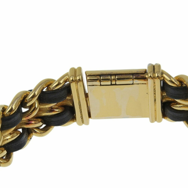 CHANEL Premiere S 腕錶 H0001，鍍金皮革石英機芯，模擬顯示，黑色錶盤，女士-7