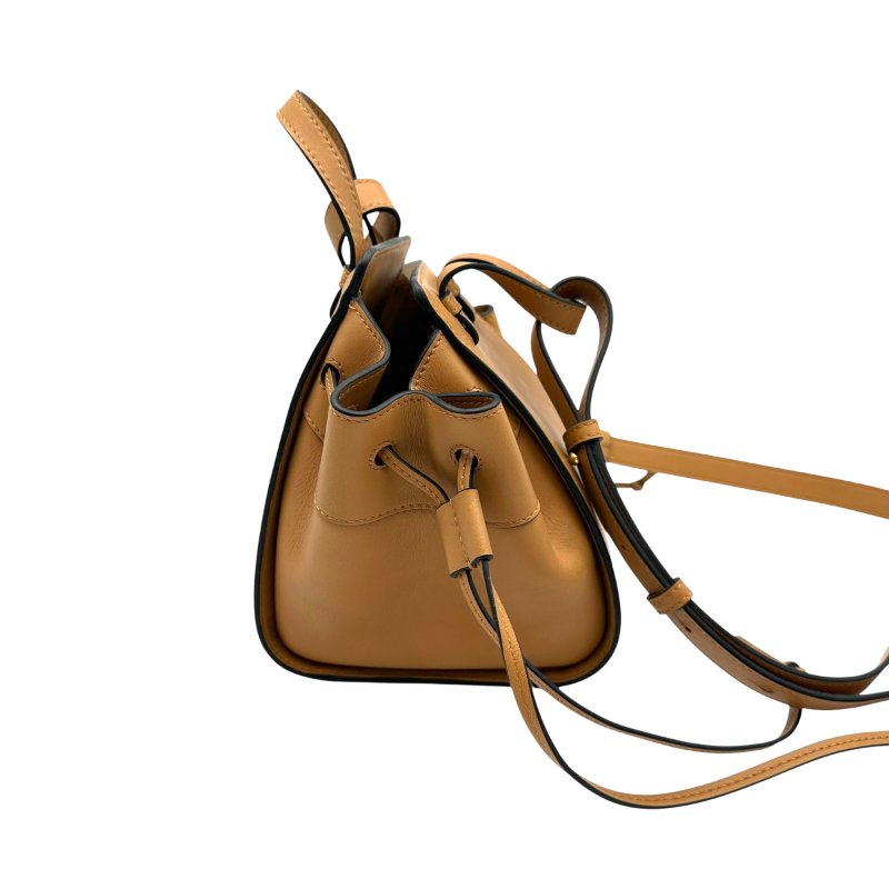 【美收精品】LOEWE Hammock mini 焦糖色手提包 B-574【隔月月中將轉賣至日本 上架期限30天】-2