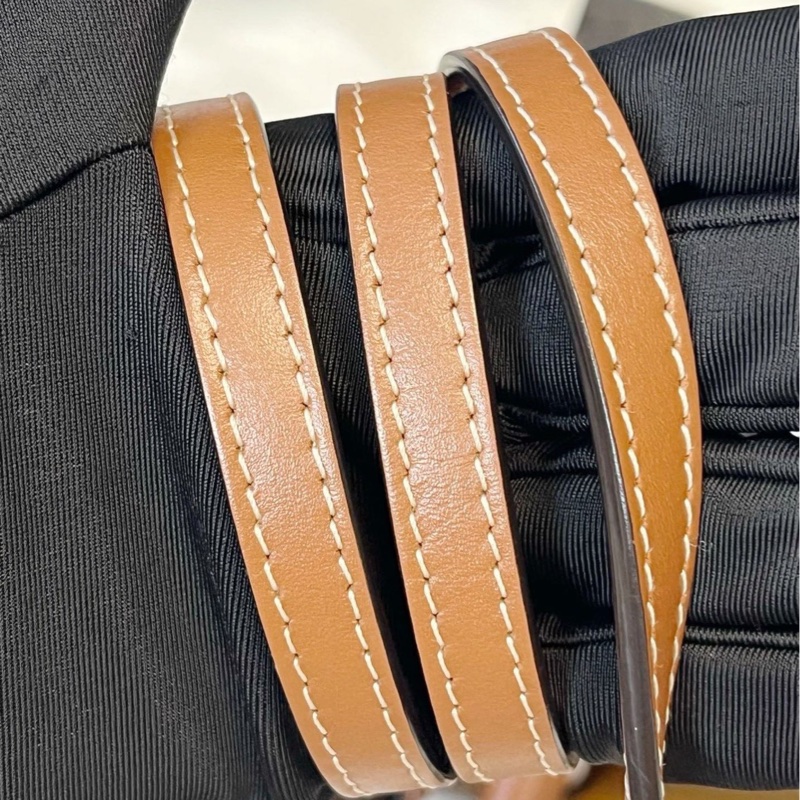 Celine 凱旋門琴譜托特包mini棕色老花 斜背包-7