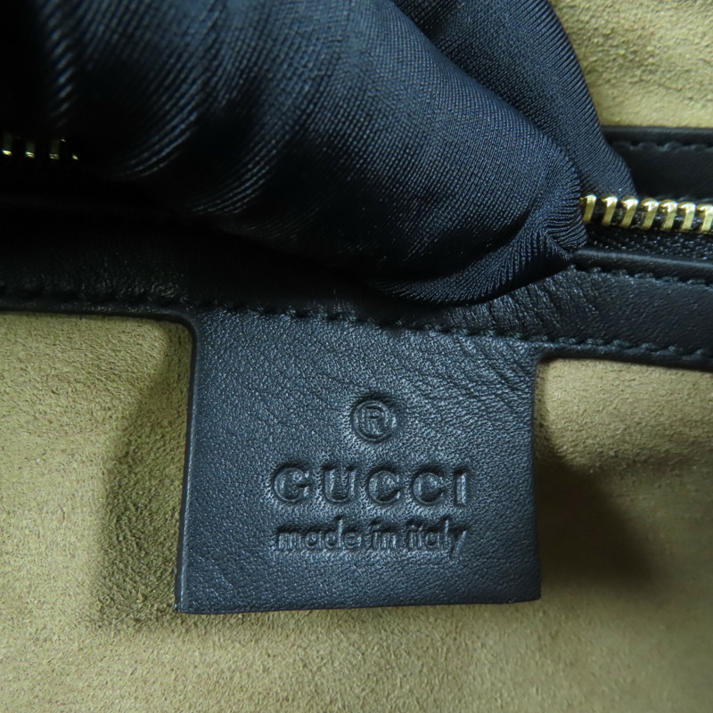 GUCCI 塗層帆布Padlock GG Small金扣手挽肩背兩用袋-15