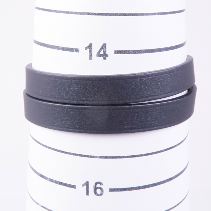 HERMES Swift皮革Behapi Double Tour金扣手帶Noir-8