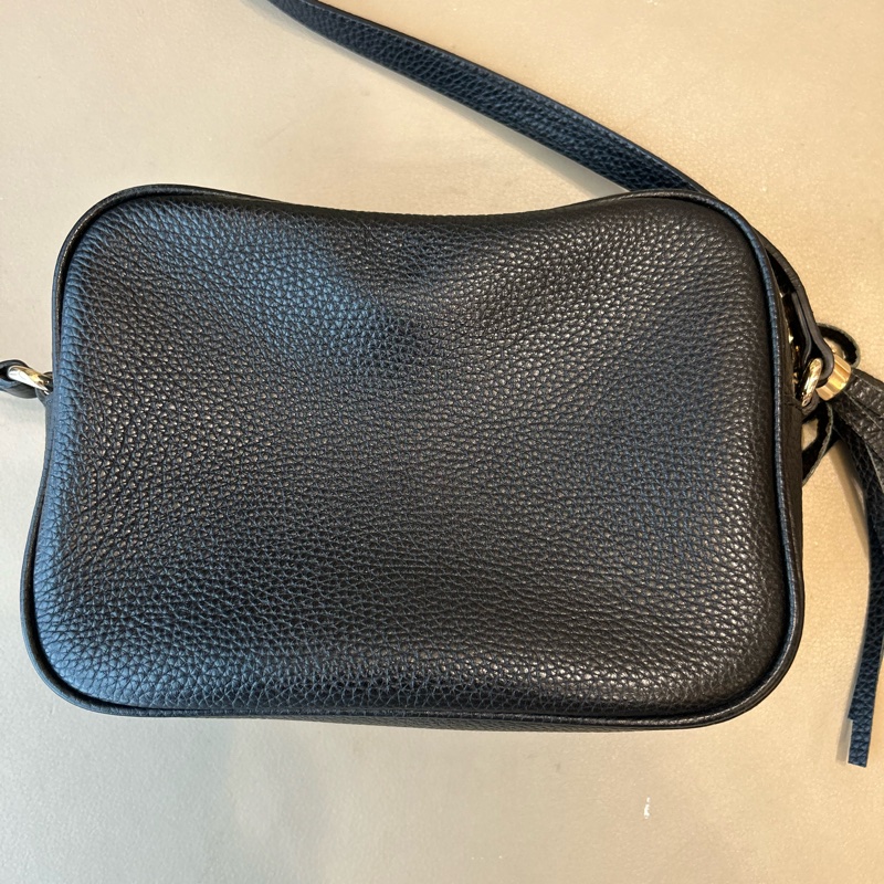 Gucci 流蘇相機包黑色-2