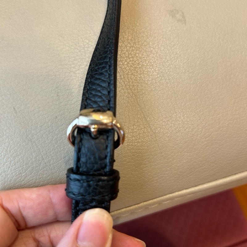 Gucci 流蘇相機包黑色-18