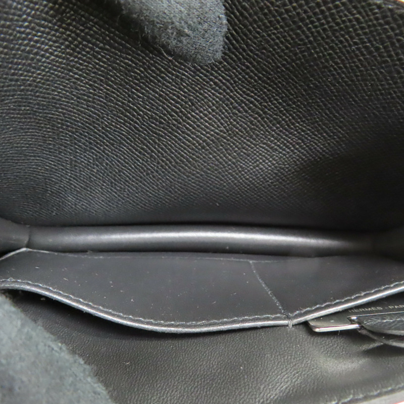 黑色 Epsom 牛皮 Constance 19 康康包 肩背包 K刻 金扣【HERMES 愛馬仕】 K刻/AS/291/US-5