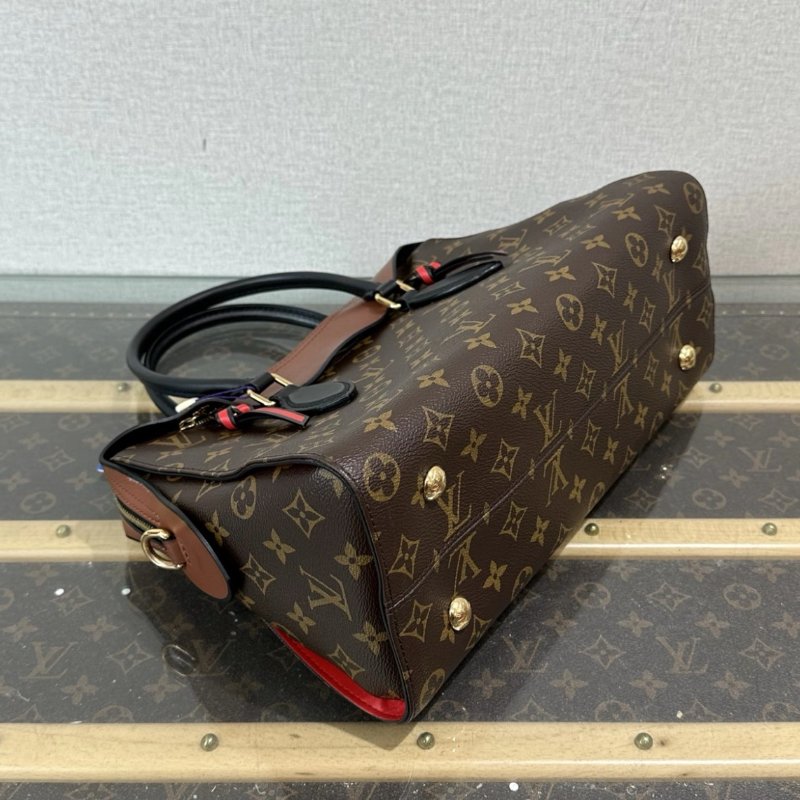 LV Tuileries Besace系列 傳奇手提肩背包 35*21*14 99新配件塵袋-4