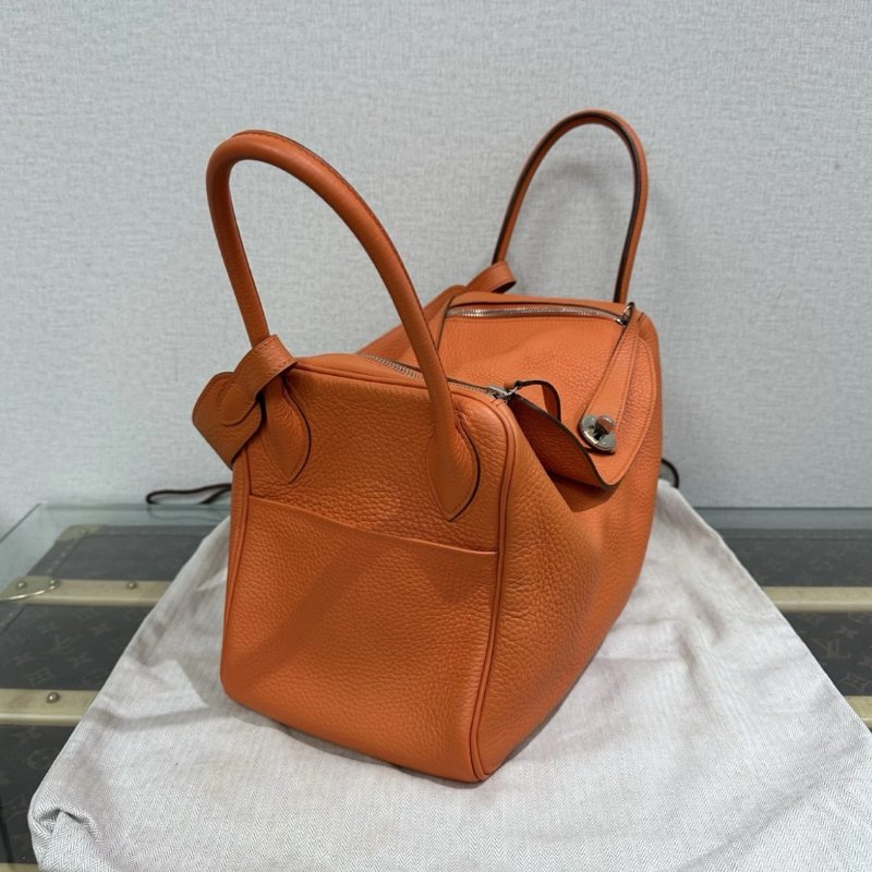 HERMES 銀扣Lindy34手提肩背包 34*21*16 99新配件塵袋-1