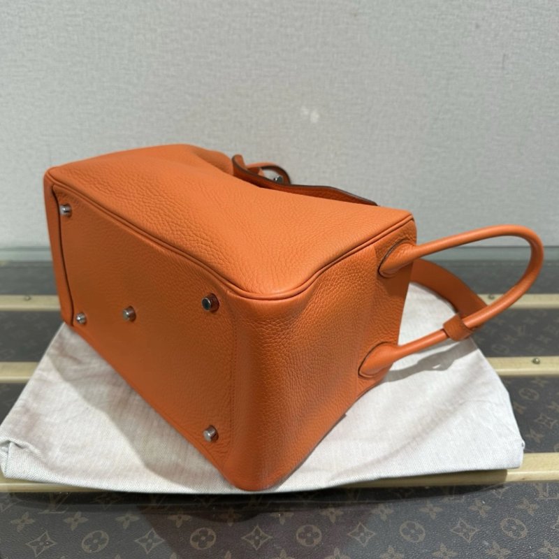HERMES 銀扣Lindy34手提肩背包 34*21*16 99新配件塵袋-2