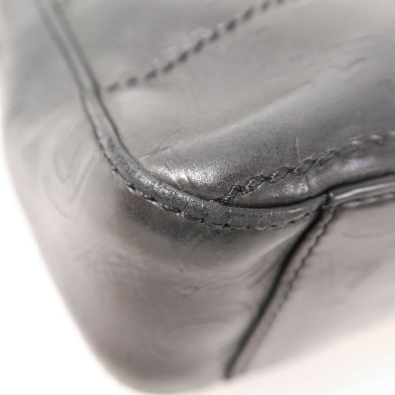 CHANEL 羊皮皮革Vintage Chain Shoulder金扣鏈帶肩背袋-11