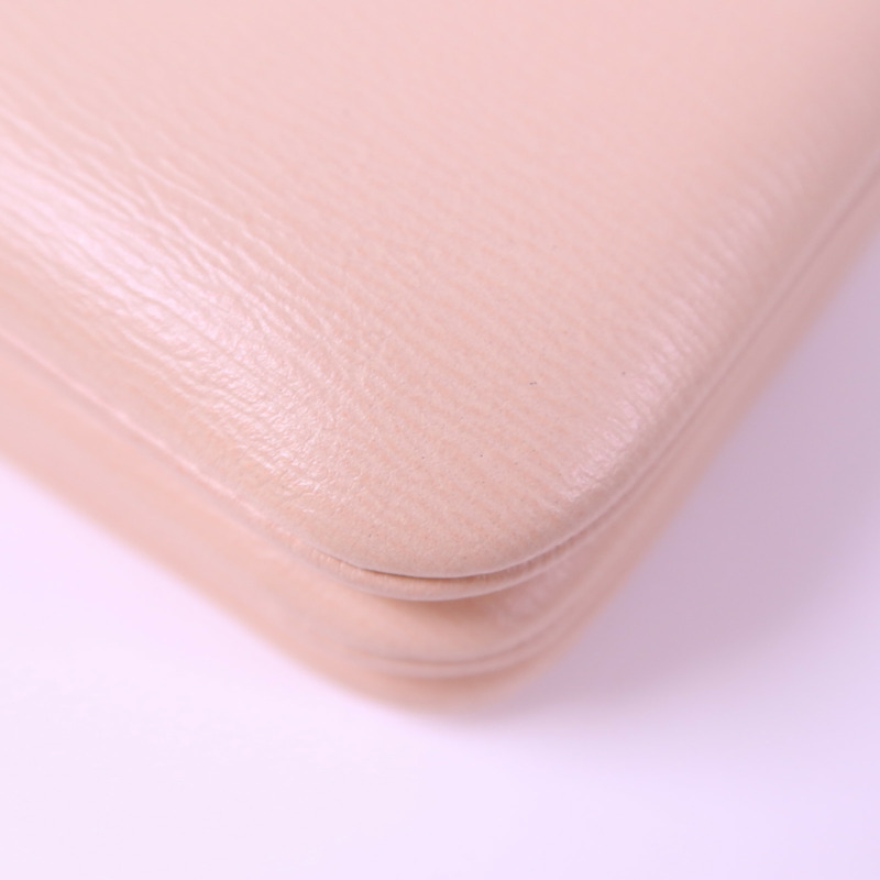 CELINE 牛皮皮革Trio金扣肩背袋-9