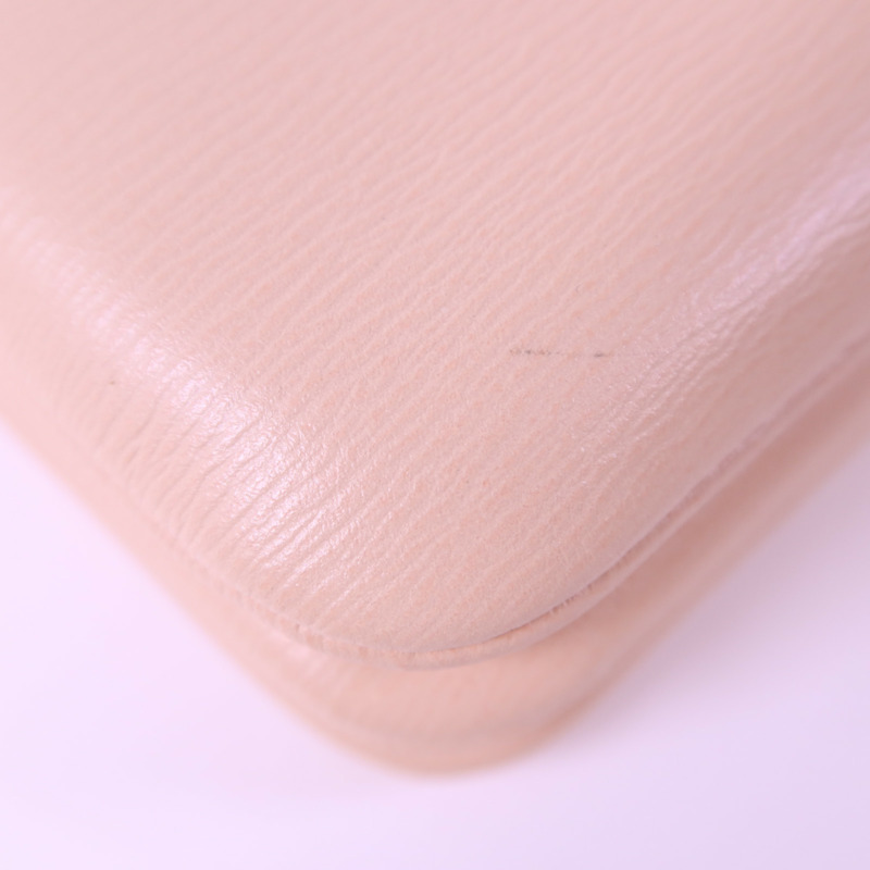 CELINE 牛皮皮革Trio金扣肩背袋-12