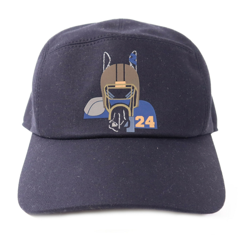 HERMES 棉質Nevada Quarterb'H Cap帽子-0