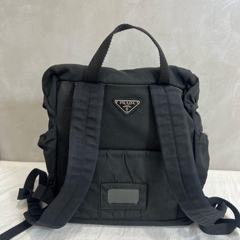 PRADA 帆布後背包-7