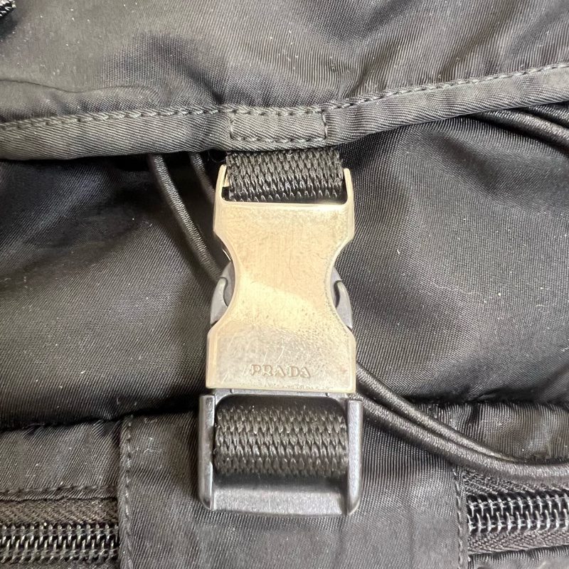 PRADA 帆布後背包-15