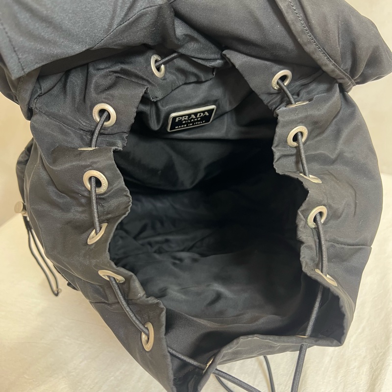 PRADA 帆布後背包-24