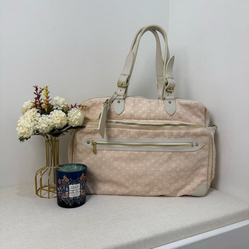 Louis Vuitton 玫瑰帆布單肩包-1
