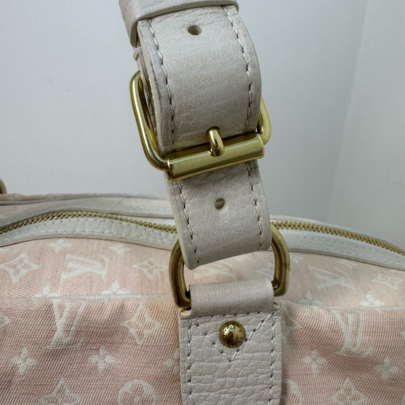 Louis Vuitton 玫瑰帆布單肩包-17