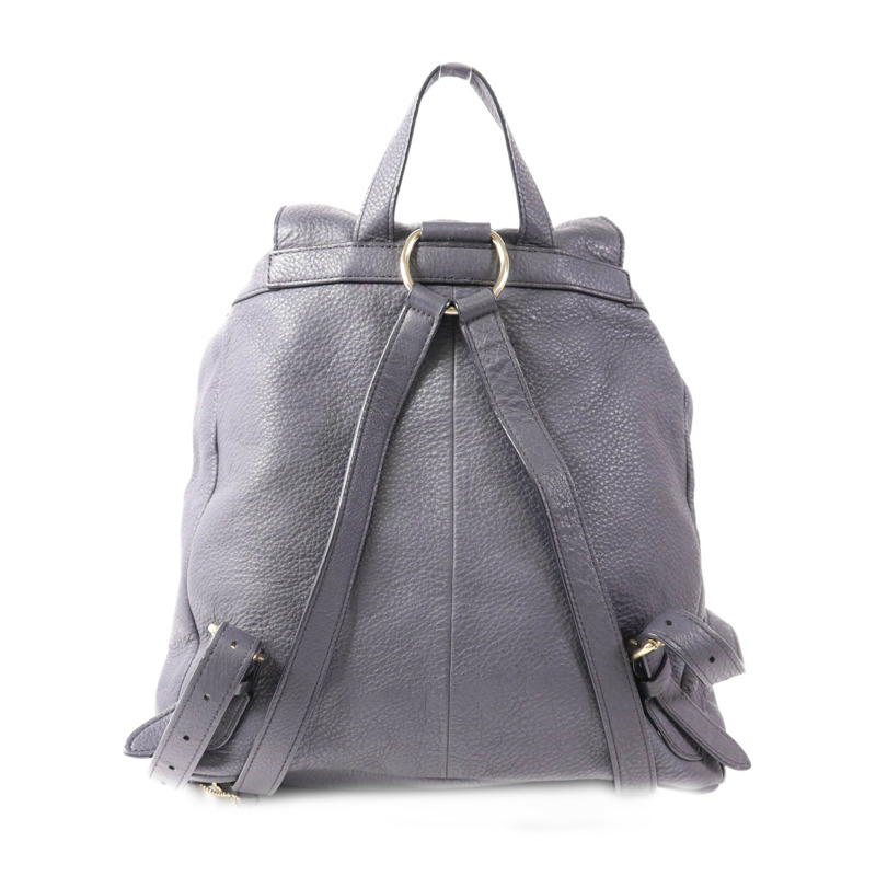 COACH 牛皮皮革Backpack金扣背包-1