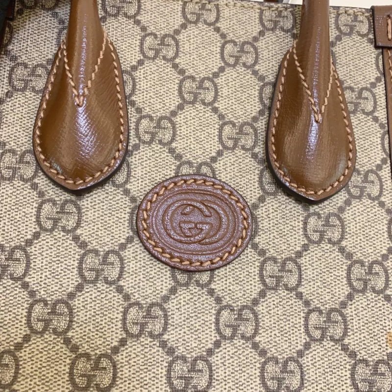 Gucci迷你tote包，百搭經典 99新-1