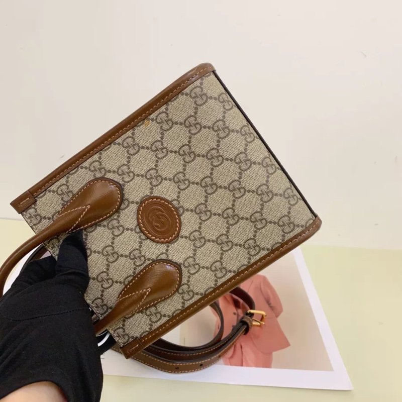 Gucci迷你tote包，百搭經典 99新-2