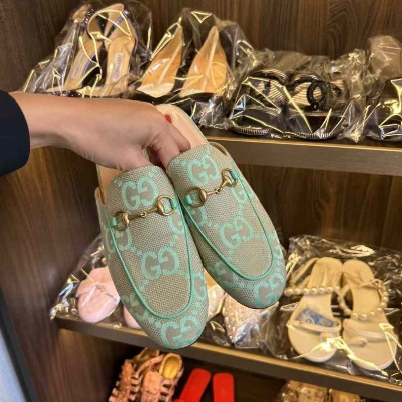 Gucci 拖鞋 37號 只穿一次非常新-1