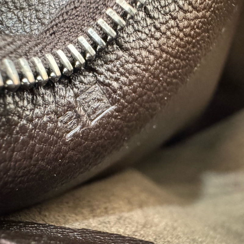 Hermès 羊切皮手提包-17