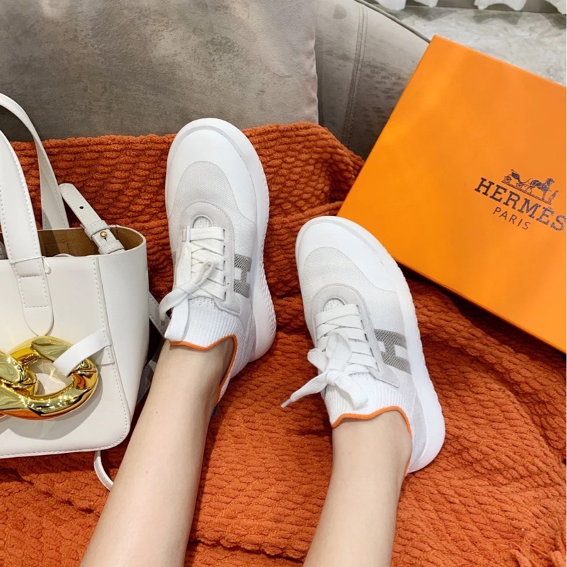 莉亞精品♡ Hermes 針織運動鞋#僅落地一次 36-1