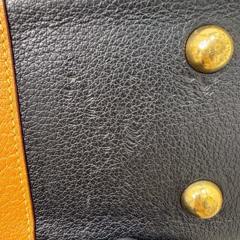 Hermès 皮革手提包-9