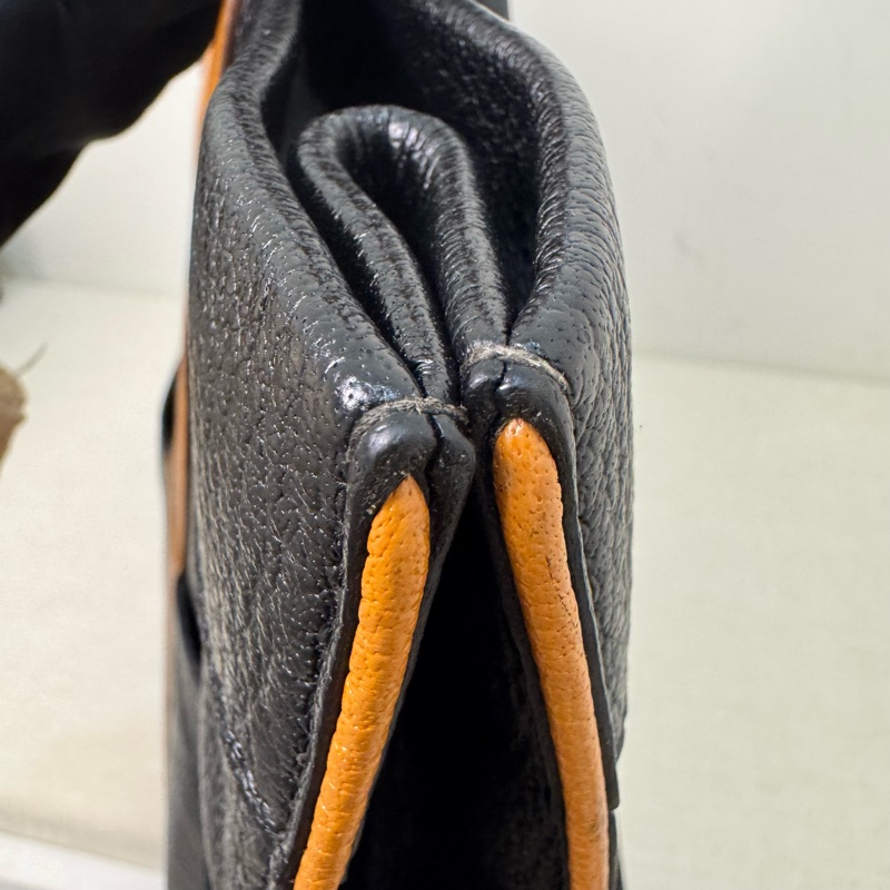 Hermès 皮革手提包-12