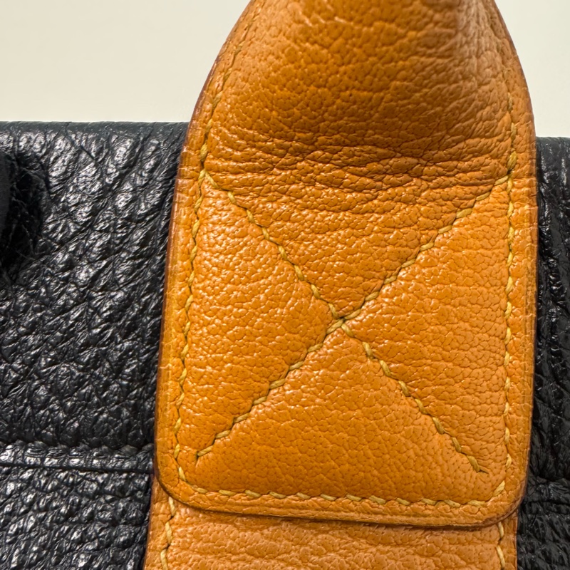 Hermès 皮革手提包-18