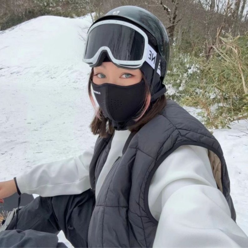 CELINE 白色鉚釘滑雪鏡 全新全配-3