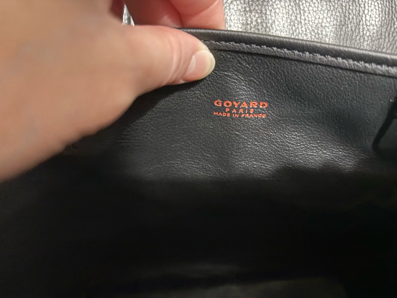 Goyard Anjou mini 黑色-6