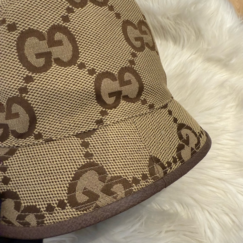 Gucci 老花漁夫帽 大logo-6