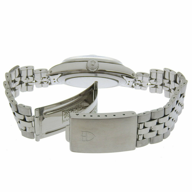 帝舵 Oyster Prince 腕錶，日期顯示，機芯 2834-2，94710，不鏽鋼，1980 年，自動，銀色錶盤，男士，B 級-7