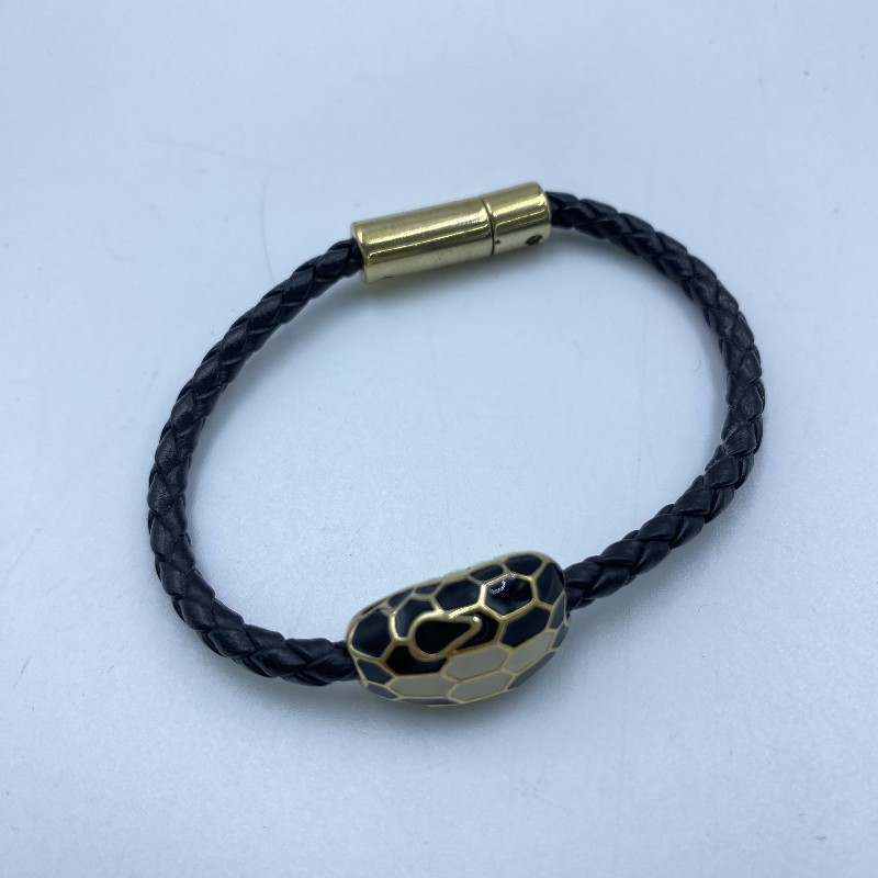 寶格麗/Bvlgari 蛇頭編織手鏈 Serpenti forever系列-0