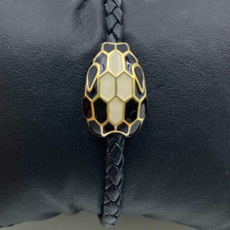 寶格麗/Bvlgari 蛇頭編織手鏈 Serpenti forever系列-1