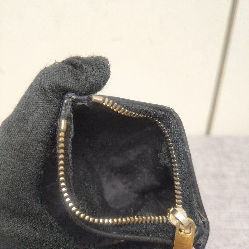 🔥10/3-10/31週年慶🔥【超狂優惠】✨YSL✨SAINT LAURENT （附盒/防塵袋）聖羅蘭 黑金 魚子醬 短夾 皮夾 錢包/二手精品/二手皮夾/保證正品🌳二手樹屋🌳-16