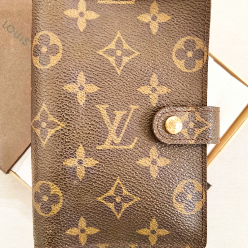 Louis Vuitton LV R20005 經典花紋6孔筆記本-5