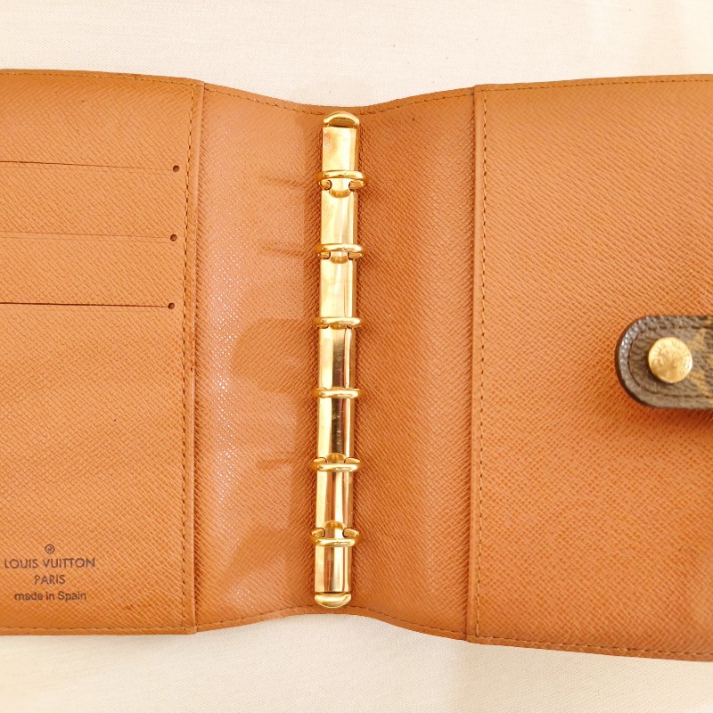 Louis Vuitton LV R20005 經典花紋6孔筆記本-13