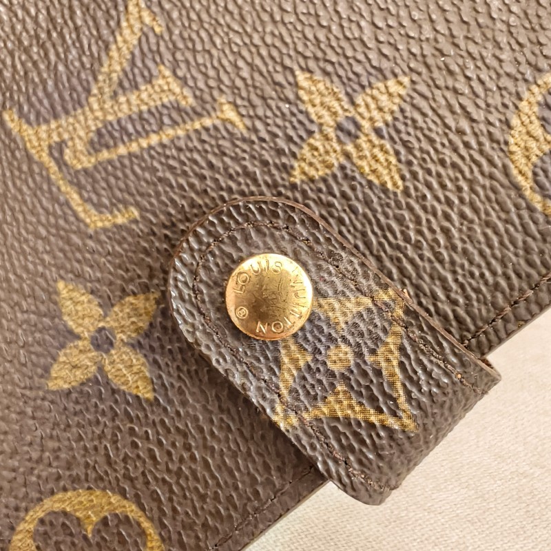 Louis Vuitton LV R20005 經典花紋6孔筆記本-24