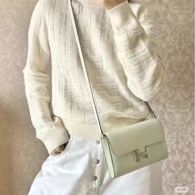 愛馬仕 Hermès  Constance To Go  OS  Vert Fizz 氣泡綠 Epsom 康康 To Go 銀釦-3