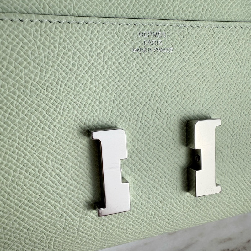 愛馬仕 Hermès  Constance To Go  OS  Vert Fizz 氣泡綠 Epsom 康康 To Go 銀釦-18