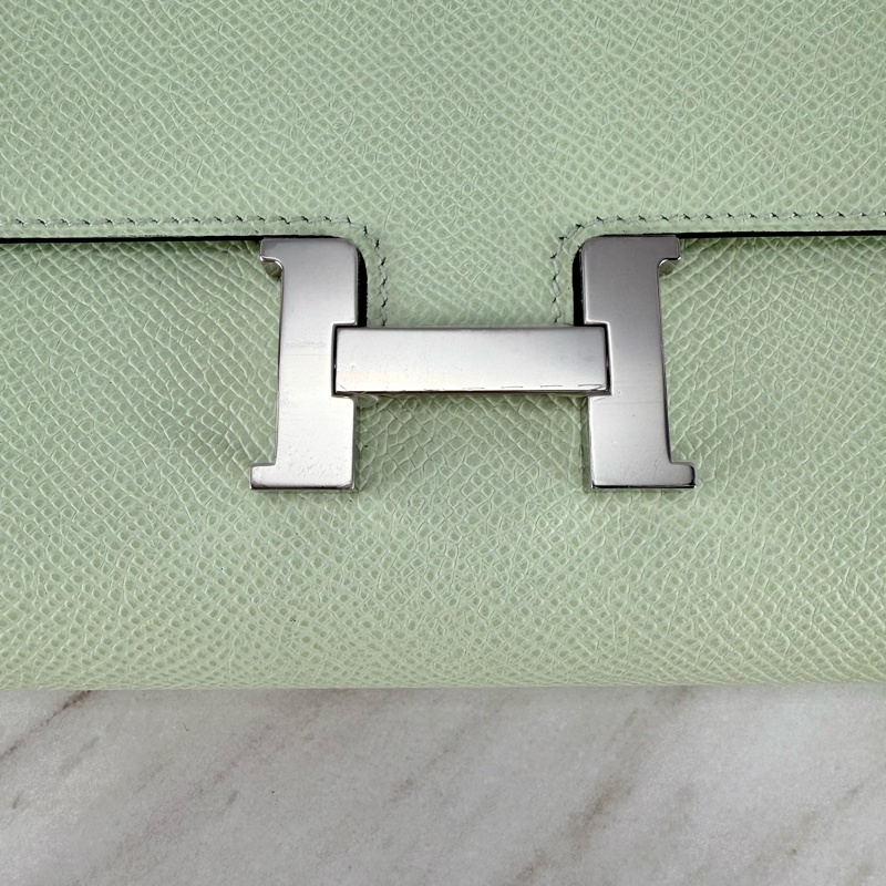 愛馬仕 Hermès  Constance To Go  OS  Vert Fizz 氣泡綠 Epsom 康康 To Go 銀釦-24