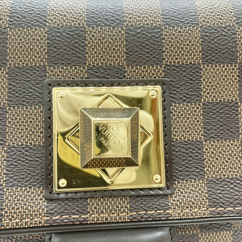LOUIS VUITTON Bergamo 中號 Damier 單肩包 棕色 N41168 F3181 女款-10