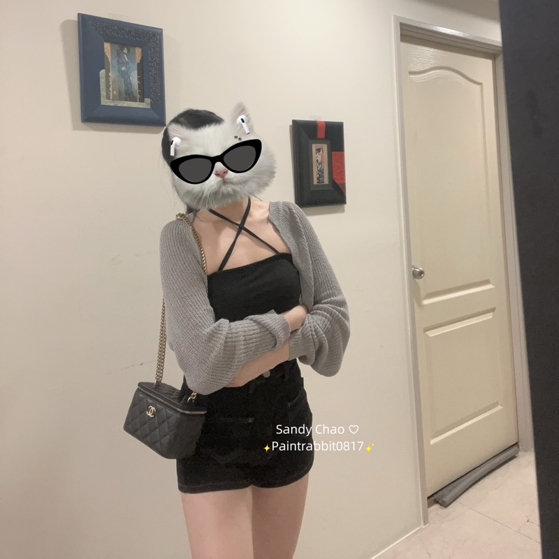 Chanel 23p 愛心調節扣化妝包❤️盒子包-2