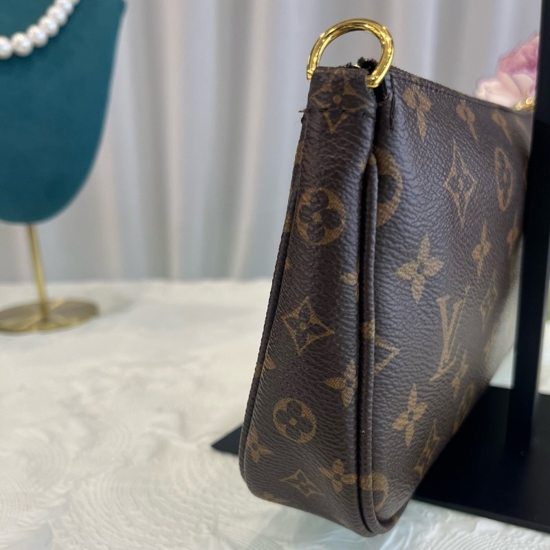 路易威登/LV 五合一 綠肩帶 晶片款-3