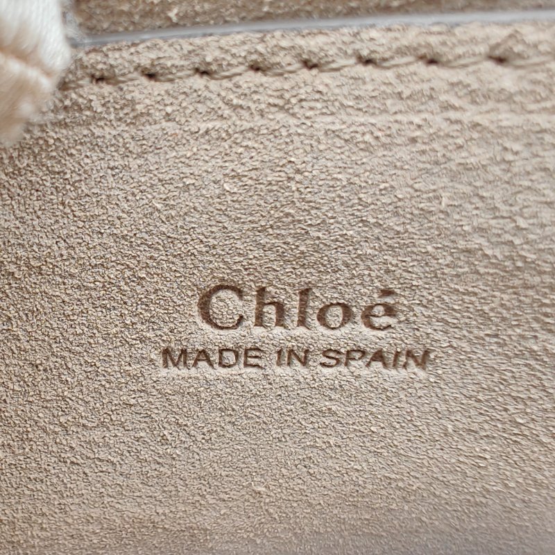Chloe蔻依 青年FAYE系列 橫款 小牛皮牛皮革 手鐲包單肩包手提包 女款 褐色-9